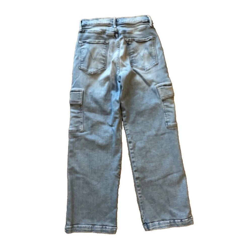 Mother Size 30 Straight Up Rambler Cargo Ankle in Bad Romance Straight Jeans - Picture 11 of 14
